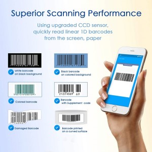ручной сканер штрих-кода ccd
